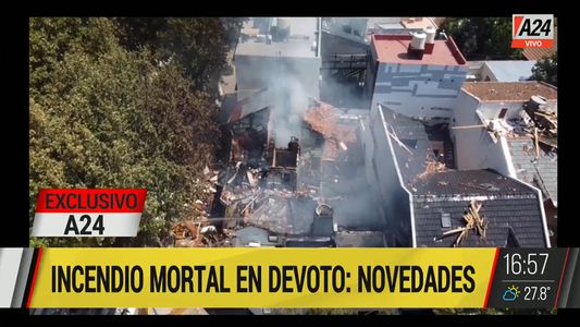 Exclusivo A24 | Incendio y derrumbe en Devoto: imputaron a 5 operarios