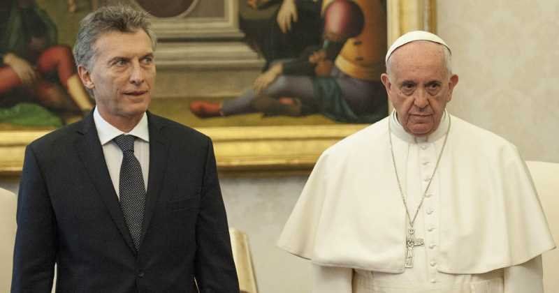 Mauricio Macri saludó al Papa Francisco por sus 5 años al frente de la Iglesia