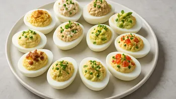 Huevos rellenos: técnica base y seis combinaciones fáciles para resolver una comida
