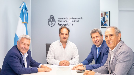 Maggiotti y Uñac evaluaron el avance de las obras de vivienda en San Juan