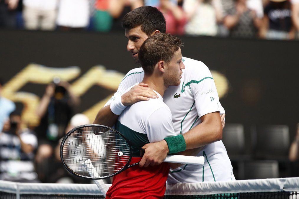 Schwarztman sufre una derrota ante Djokovic que deja sin argentinos al Abierto de Australia