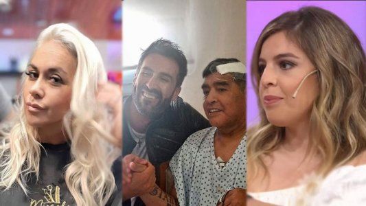 Verónica Ojeda tomó otra postura ante el médico que publicó la foto de Diego y se alejó de las hermanas Maradona