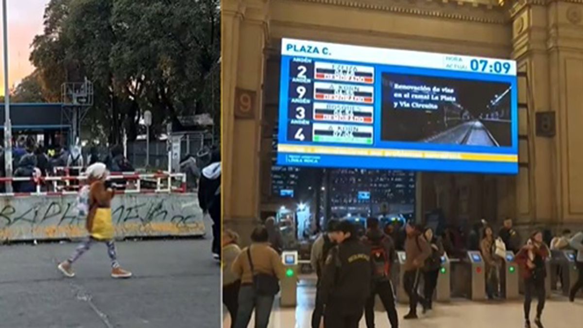 Demoras y cancelaciones en los trenes Roca