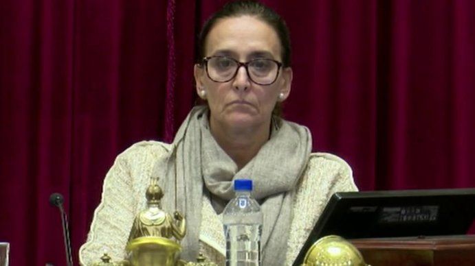 En el Senado no se aplaude: Michetti también usó el reglamento con la ley Justina
