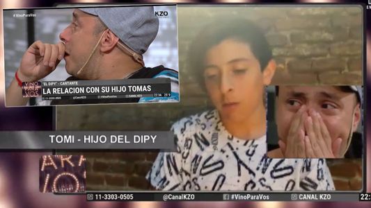 El Dipy le pidió perdón entre lágrimas a su hijo mayor: Me gustaría volver el tiempo atrás