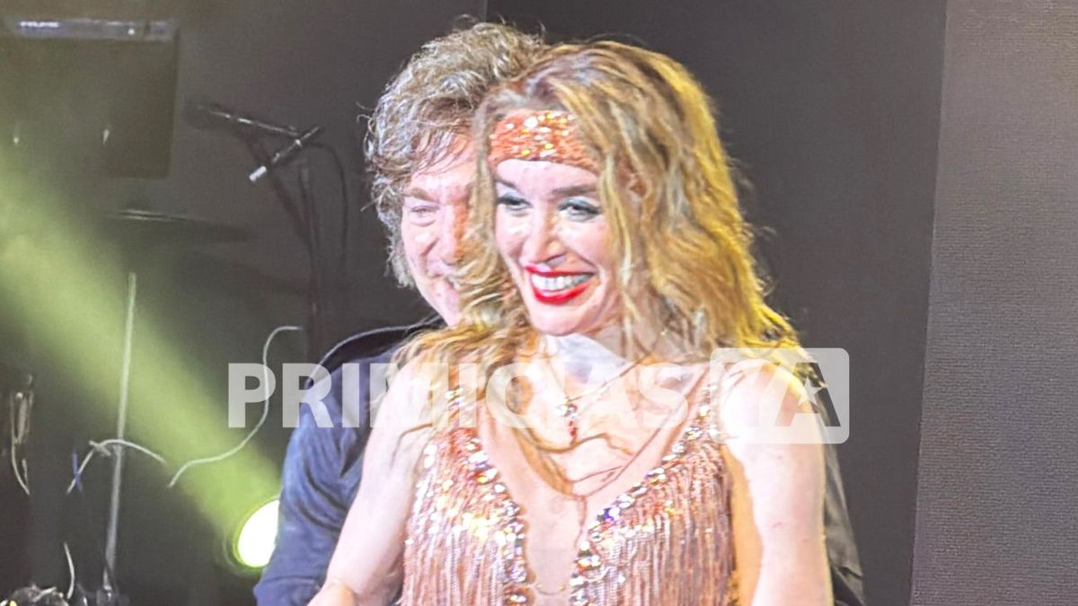 Fátima Florez confesó qué le dijo Javier Milei al oído en pleno show