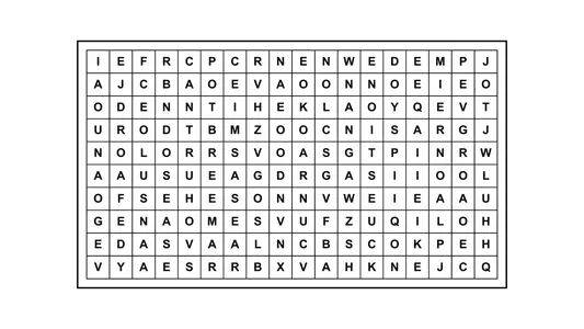 Encontrá la frase escondida: una sopa de letras con una cita célebre para descubrir