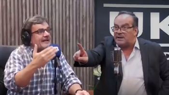 Del mate a las piñas: un periodista y un sindicalista se agarraron a trompadas en pleno streaming