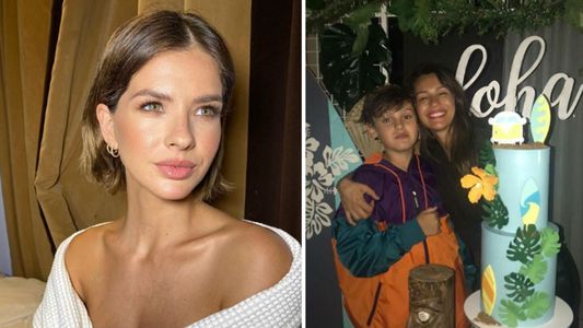 El tierno mensaje de La China Suárez a Bautista, hijo de Benjamín Vicuña y Pampita, por su cumpleaños