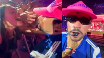 Alerta y preocupación: una fanática ahorcó a Bad Bunny en pleno show