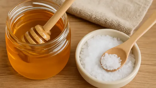 Miel con sal marina: por qué esta mezcla se volvió tendencia en cuidados caseros