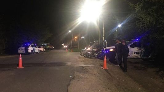 Escapaba de un control policial en una moto robada y su final fue fatal