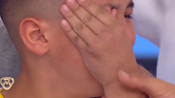 El llanto de Thiago Bogado, el niño que conmovió con su fuerte historia en La Academia