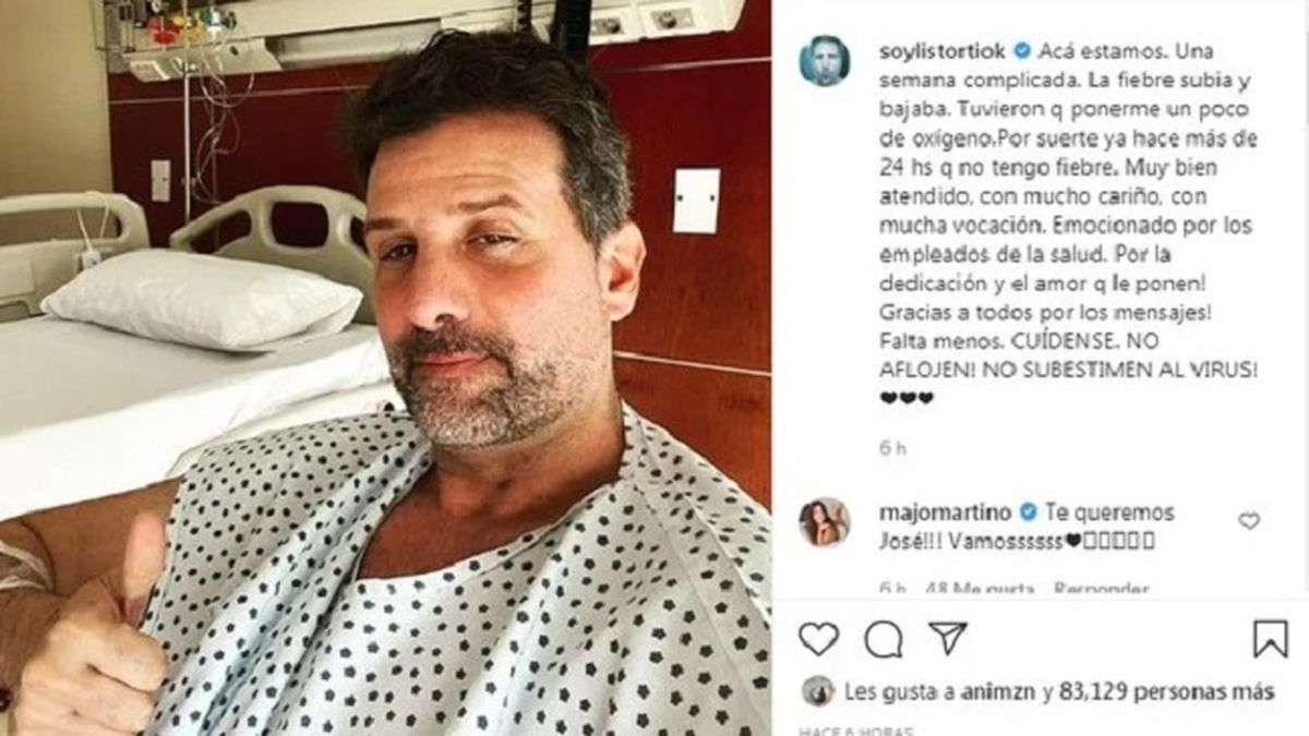 José María Listorti, tras atravesar el coronavirus internado en 2020, sentó su posición frente a quienes están en contra de la vacuna anti covid, poniendo como ejemplo a Los Nocheros.