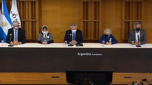 Alberto Fernández intentó calmar la interna del Frente de Todos en el acto del 24 de marzo: Es el día en que más unidos estamos