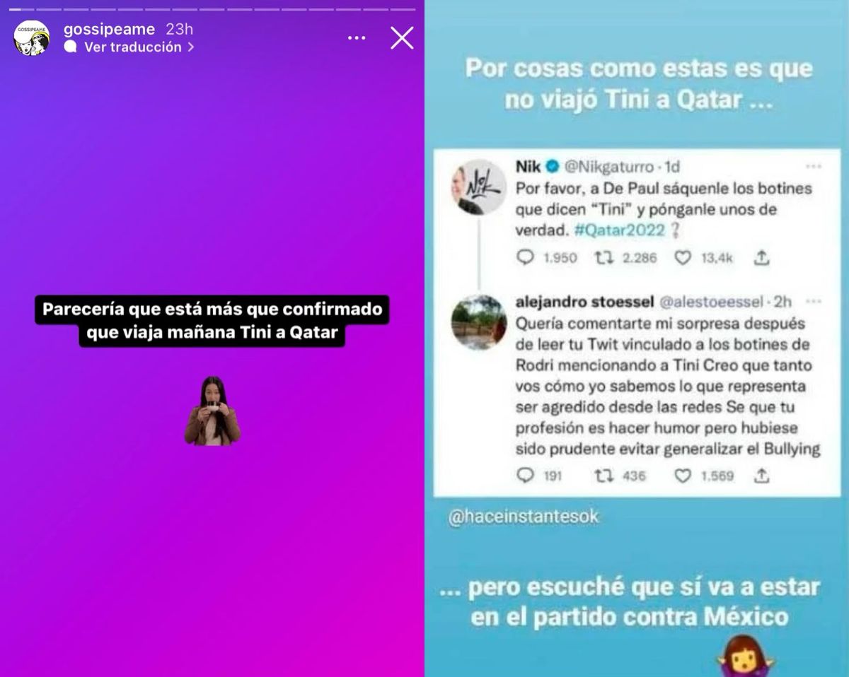 La Sorpresiva Decisión Que Tomó Tini Stoessel Tras Las Fuertes Críticas Que Recibió Rodrigo De Paul