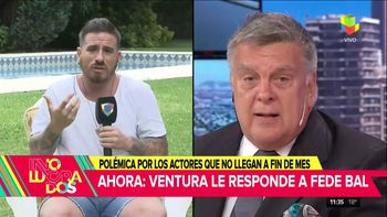 Luis Ventura a Fede Bal: ¡Me quiero matar! A esta gente dice que no el alcanza para pagar el delivery