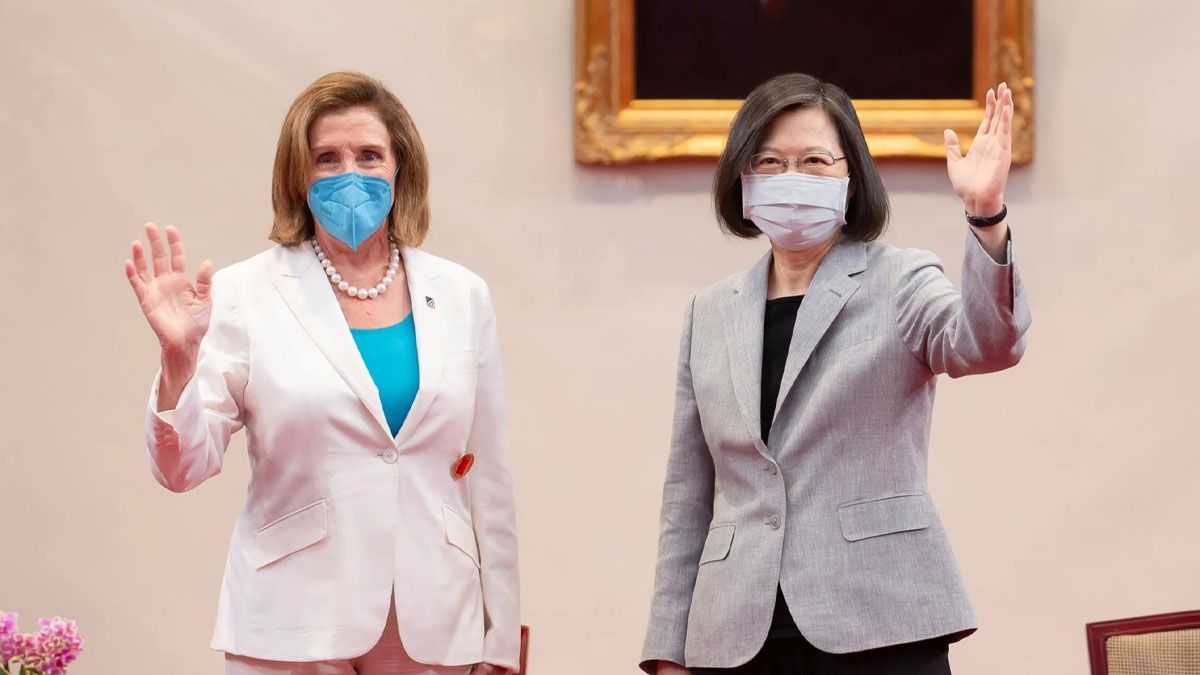El paso de Nancy Pelosi por Taiwán, dejó el máximo grdo de tensión entre China y EE.UU. (Foto: AP)