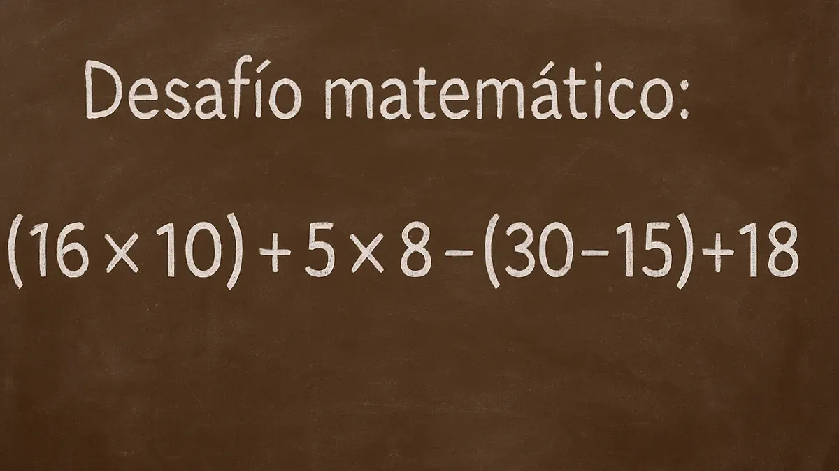 La regla esencial para resolver este desafío matemático es conocido como PEMDAS (por sus siglas en inglés) o jerarquía de operaciones.