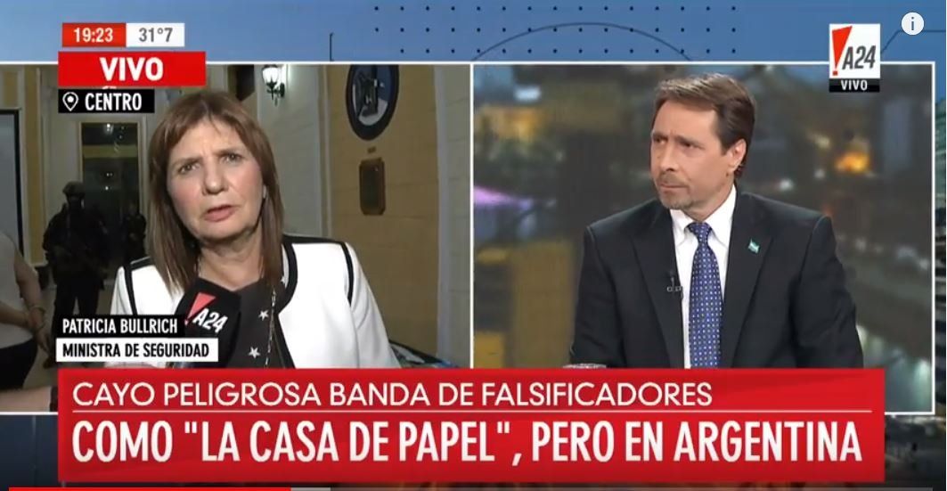 Una más de la Casa de Papel en Argentina