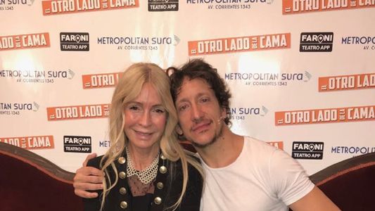 Cris Morena y un emotivo reencuentro con Nicolás Vázquez