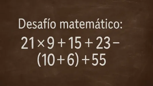 Desafío matemático: la cuenta parece sencilla, pero muchos erran el resultado
