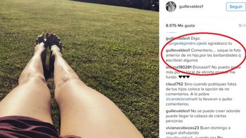 Guillermina Valdés, foto, aclaración y cruce con seguidores de Instagram