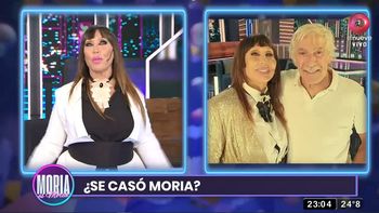 Toda la verdad sobre el casamiento de Moria Casán con el Pato Galmarini