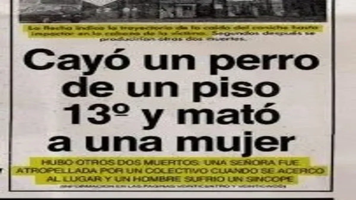 La noticia fue destacada en la tapa de Clarín.