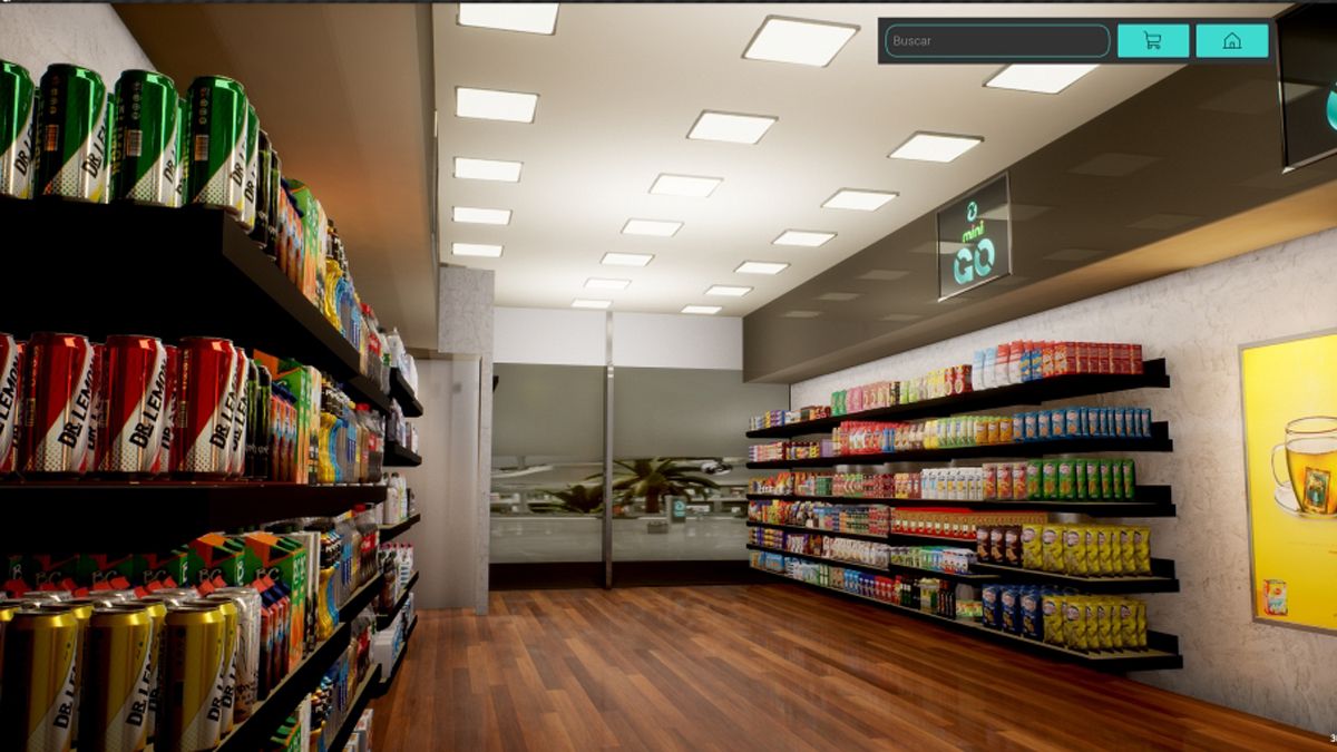MiniGo, uno de los primeros supermercados argentinos en el metaverso. (Foto archivo)