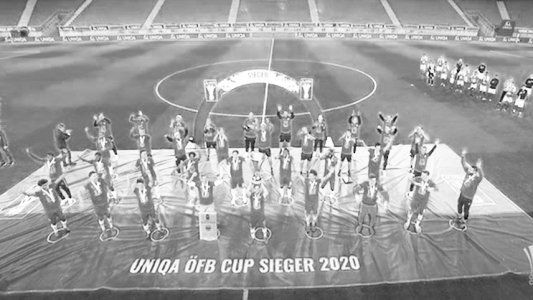 ¿Una nueva era? El particular festejo de Salzburgo, el primer campeón post cuarentena