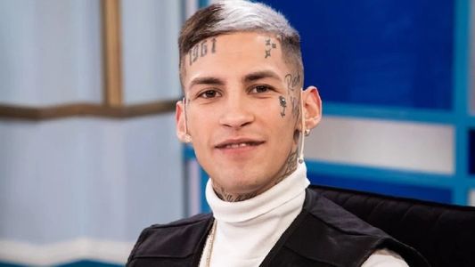 L-Gante se mostró por primera vez con su novia en televisión