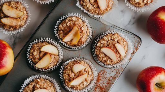 Cómo preparar muffins de avena y manzana: la receta saludable que no puede faltar en tu cocina