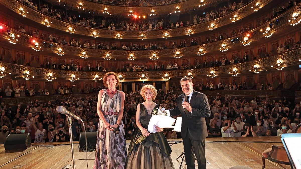 Elena Roger cantó en el Teatro Colón