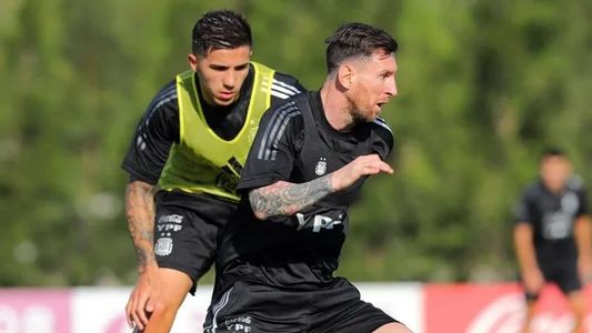 El entrenamiento de la Selección Argentina: el intruso que asustó a todos y los diferenciados