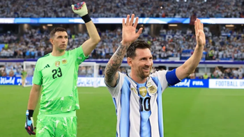 La inesperada frase del Dibu Martínez sobre la despedida de Messi de la Selección Argentina: Pensé que...