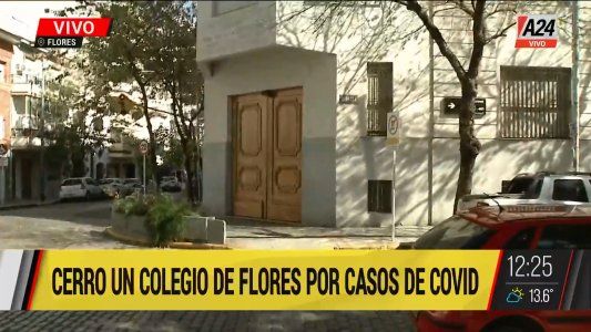 Un colegio en Flores cerró por casos de Covid