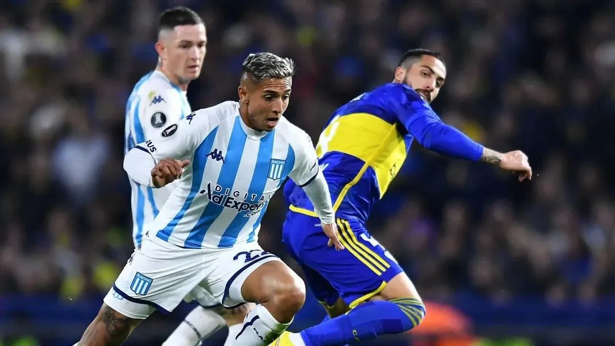 Agustín Almendra, futbolista de Racing Club (Foto: Telam).