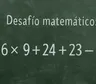Desafío matemático: una mente brillante lo resuelve en menos de 10 segundos