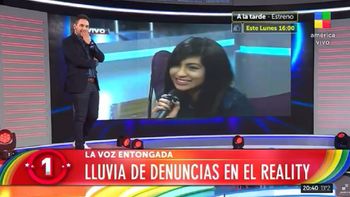 Otro escándalo en La Voz Argentina: una participante ganó un concurso televisivo en 2015