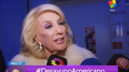 Mirtha Legrand cuestionó las fotos de Vannucci y Garfunkel y reconoció que usa pieles