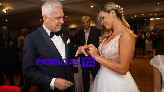 La intimidad del casamiento de Andrés Nara y Alicia Barbasola: Wanda y Zaira, las grandes ausentes