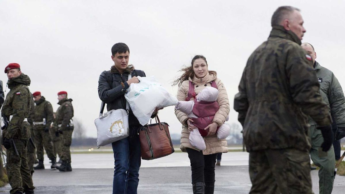 Guerra Rusia-Ucrania: más de un millón de personas buscaron refugio en otro países (Foto: Reuters).