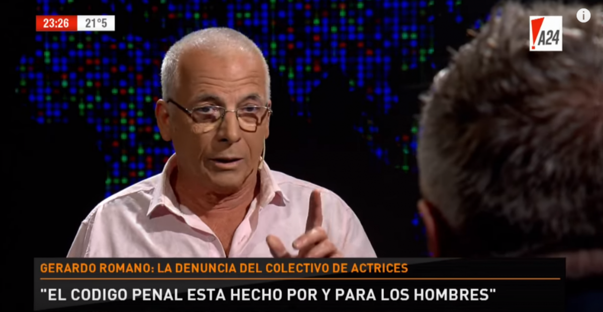 Gerardo Romano, sobre la denuncia de Thelma Fardin: Me agobia pensar que Juan Darthés sea un violador