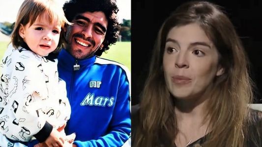 Dalma Maradona contó como nunca antes cómo fue su infancia en medio de la adicción a la droga de su padre: Lo vi sufrir