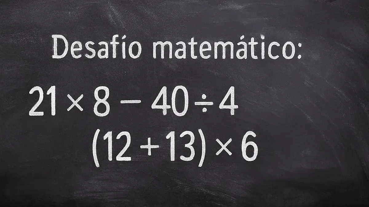 La regla esencial para resolver este desafío matemático es conocido como PEMDAS (por sus siglas en inglés) o jerarquía de operaciones.