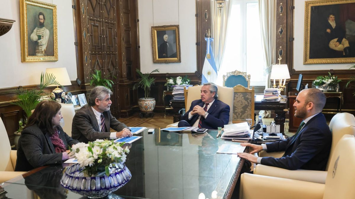 Tras una semana en Estados Unidos Alberto Fernández se reunió con Martín Guzmán