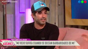 Inesperada anécdota del papá de Nico Cabré: Fue a buscar a un conductor por hablar mal de su hijo