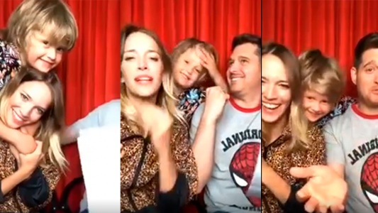 Luisana Lopilato y Michael Bublé mostraron a Noah por primera vez después de su recuperación