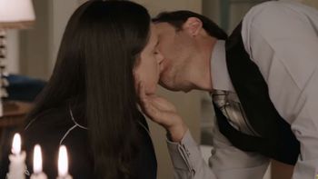 El primer beso de Delfina Chaves y Benjamín Vicuña en ATAV